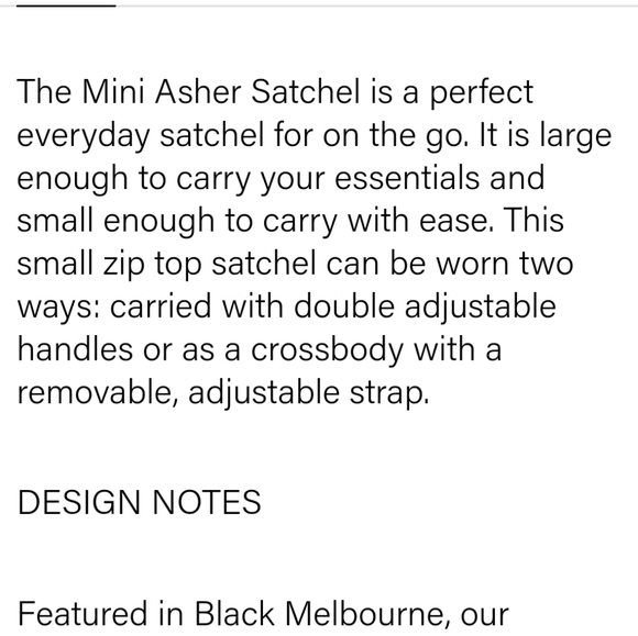 NEW!Brahmin Mini Asher Satchel Black Melbourne Croc leather with long strap - Picture 5 of 11